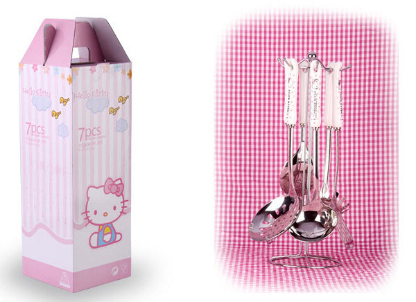 6 In 1 Hello Kitty Ceramic Cooking Tools Set