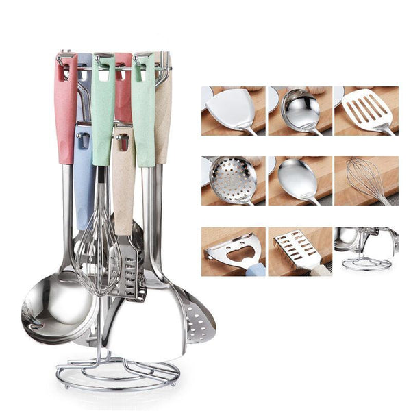 Classy Pastel Color Utensils Set